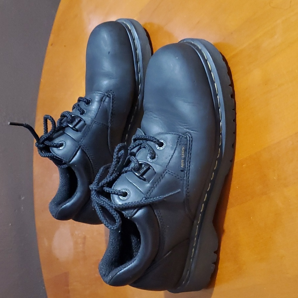 Dr. Martens Industrial Steel Toe Unisex Work Shoe Size 10 M - 11 L